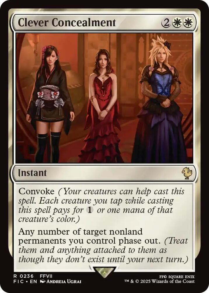 Clever Concealment [FINAL FANTASY Commander]