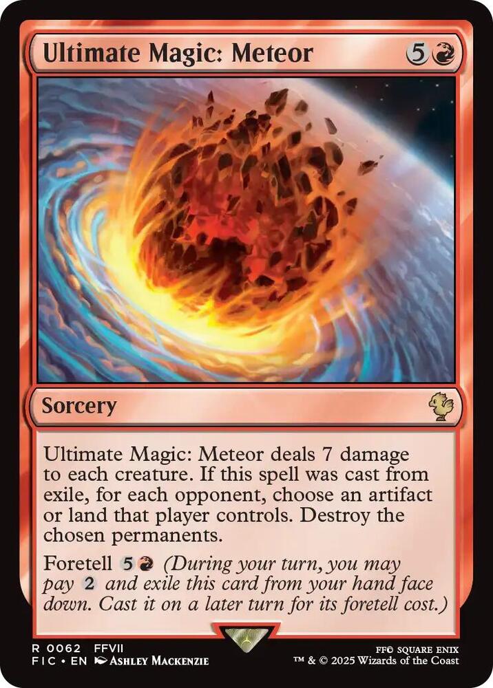 Ultimate Magic: Meteor [FINAL FANTASY Commander]
