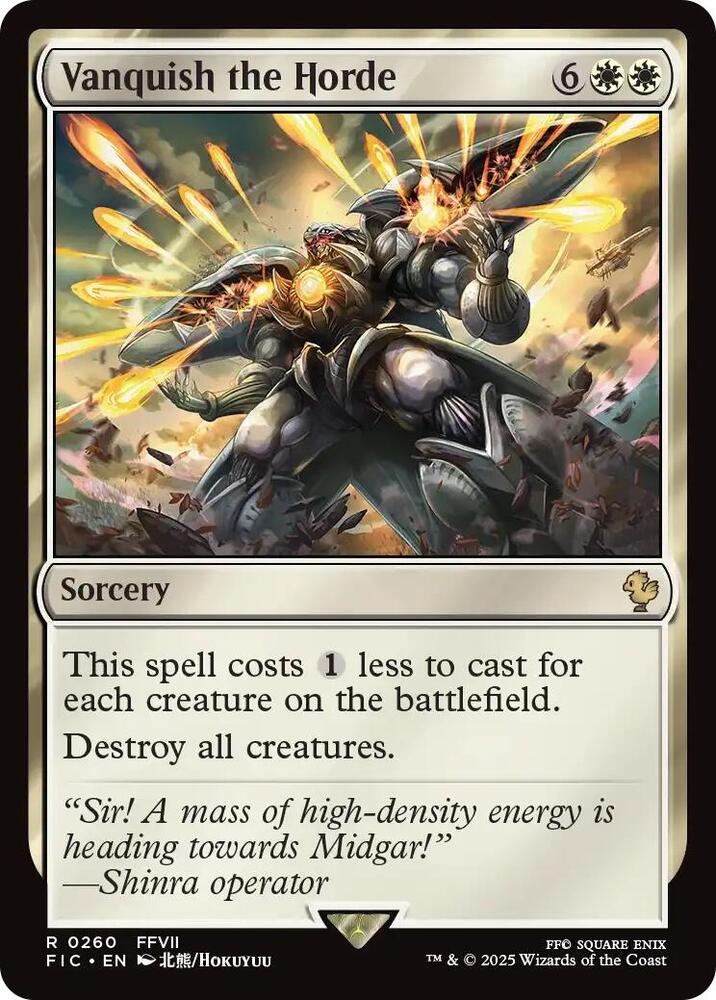 Vanquish the Horde [FINAL FANTASY Commander]