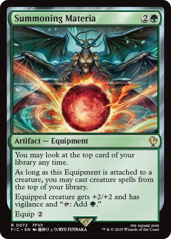 Summoning Materia [FINAL FANTASY Commander]