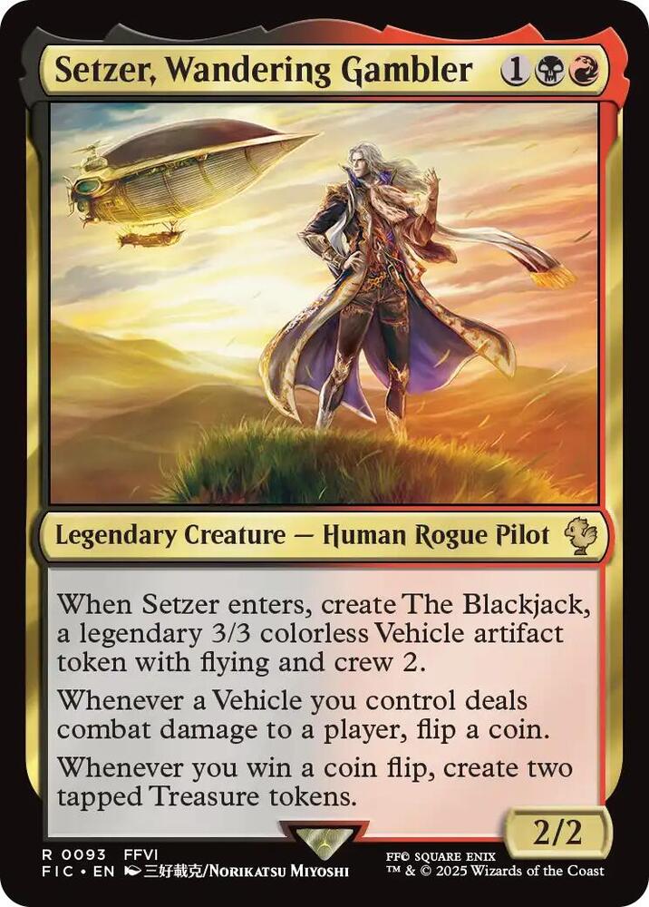 Setzer, Wandering Gambler [FINAL FANTASY Commander]