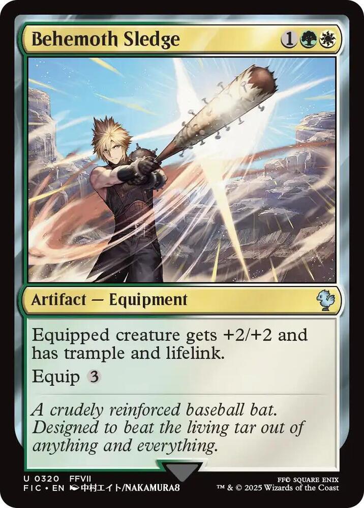 Behemoth Sledge [FINAL FANTASY Commander]