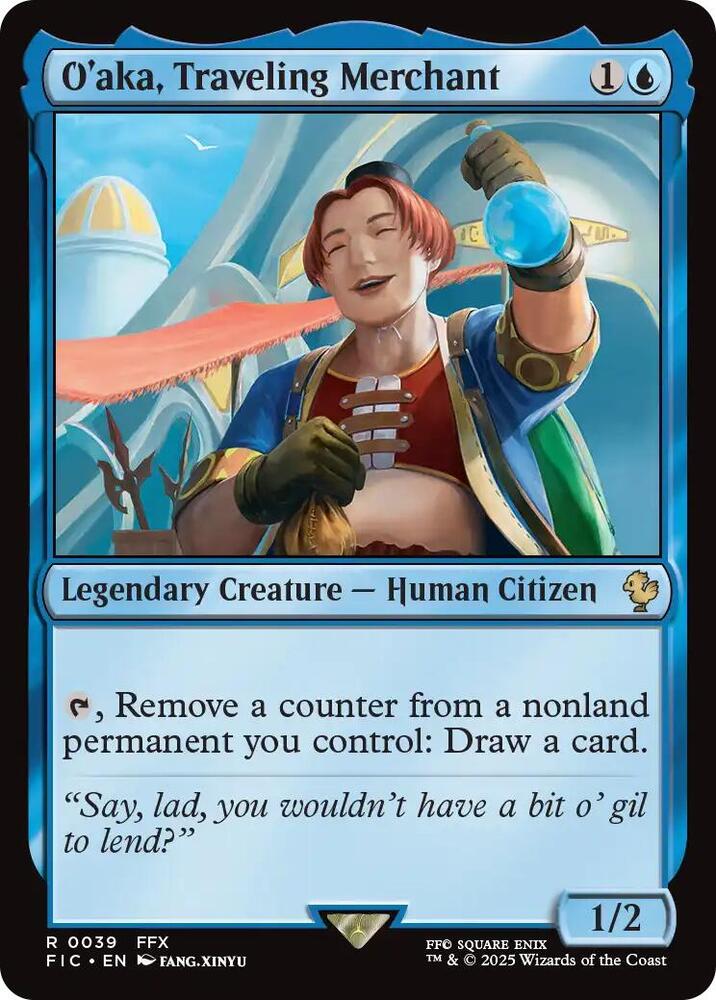 O'aka, Traveling Merchant [FINAL FANTASY Commander]