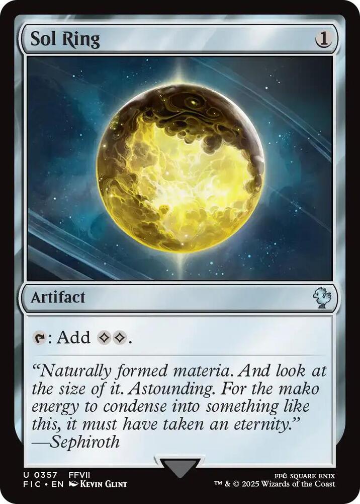 Sol Ring (0357) [FINAL FANTASY Commander]