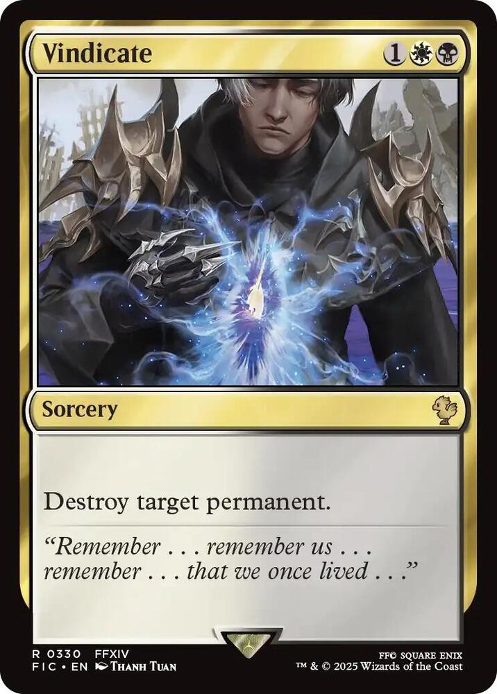Vindicate [FINAL FANTASY Commander]