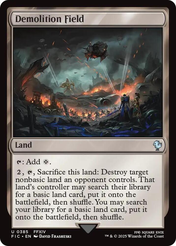 Demolition Field [FINAL FANTASY Commander]