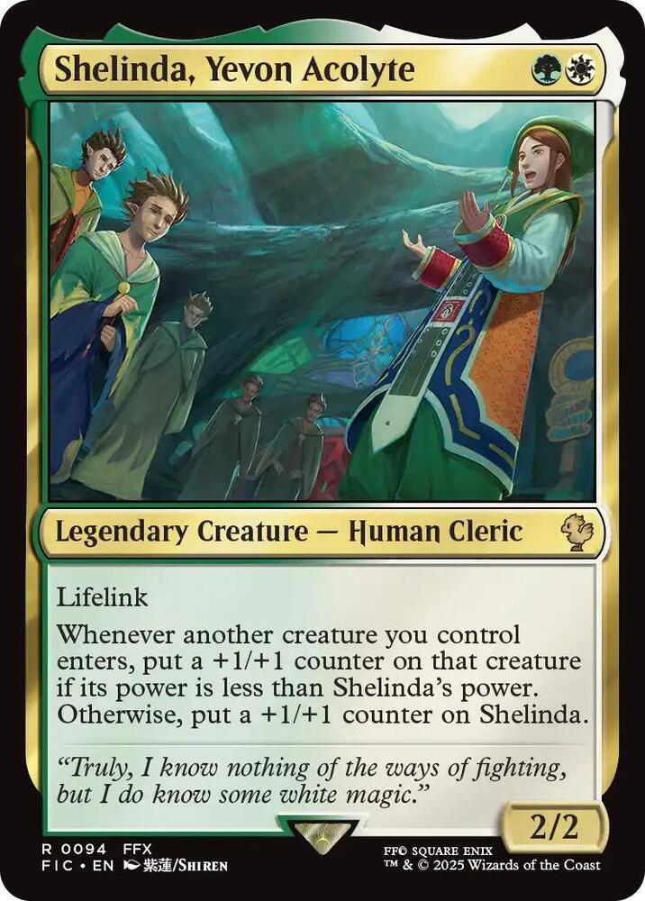 Shelinda, Yevon Acolyte [FINAL FANTASY Commander]