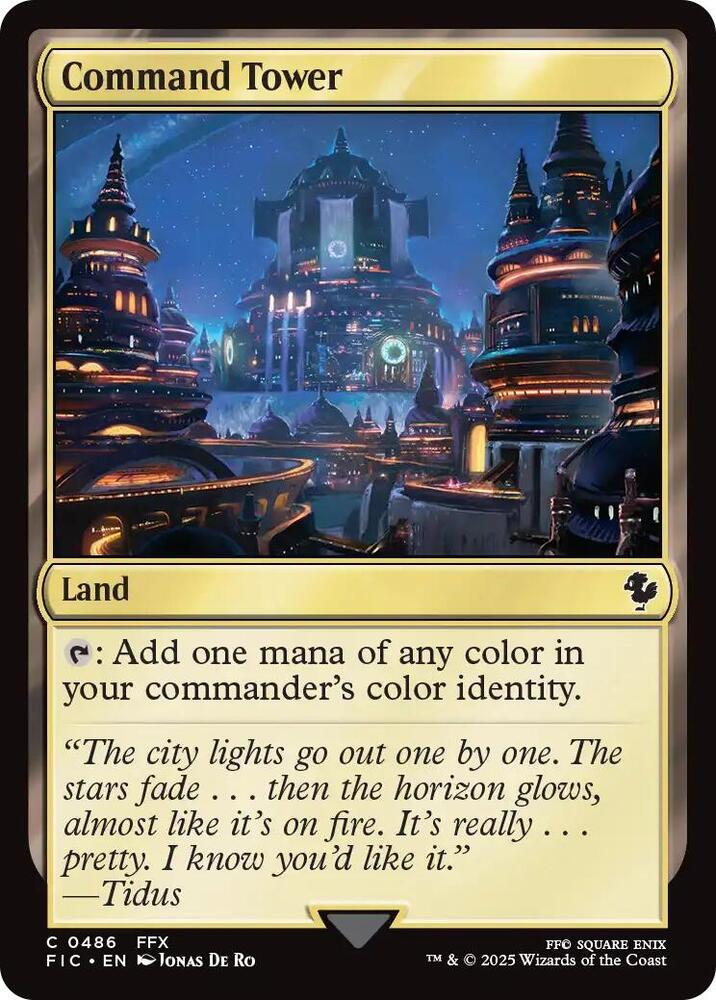 Command Tower (0486) [FINAL FANTASY Commander]