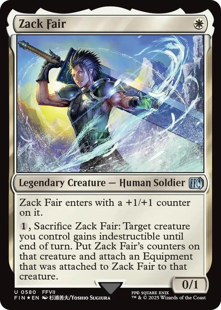 Zack Fair (Surge Foil) [FINAL FANTASY]