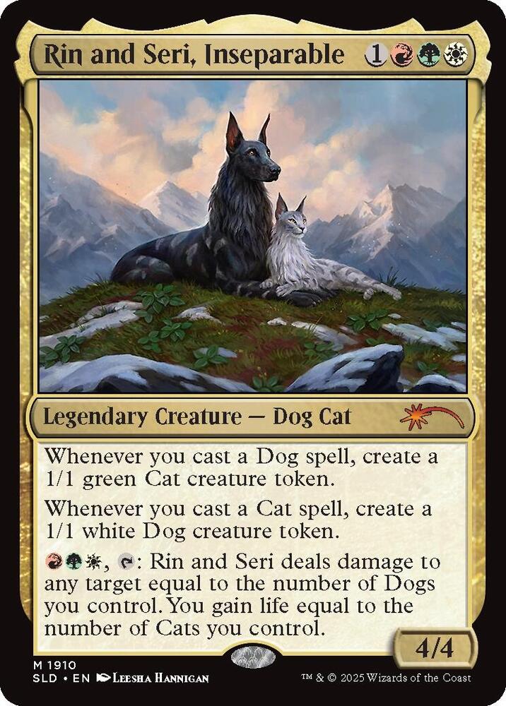 Rin and Seri, Inseparable (1910) [Secret Lair Drop Series]
