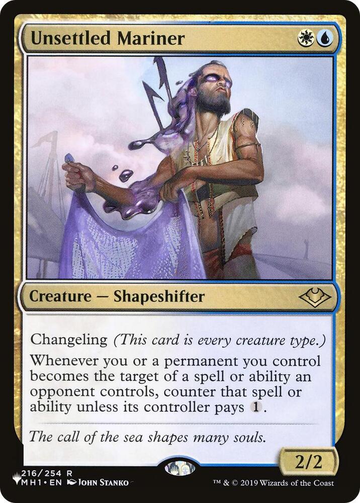 Unsettled Mariner (MH1) [The List]
