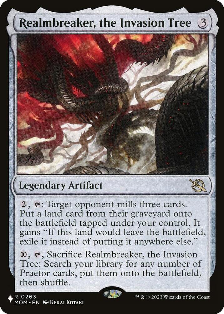 Realmbreaker, the Invasion Tree (MOM) [The List]