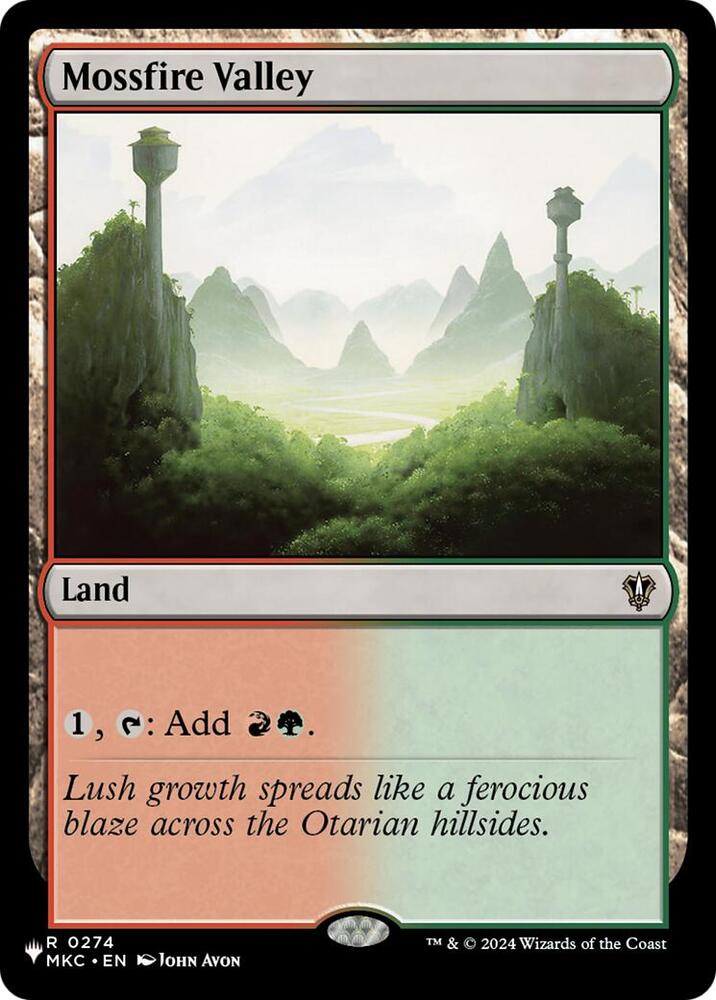 Mossfire Valley (MKC) [The List]