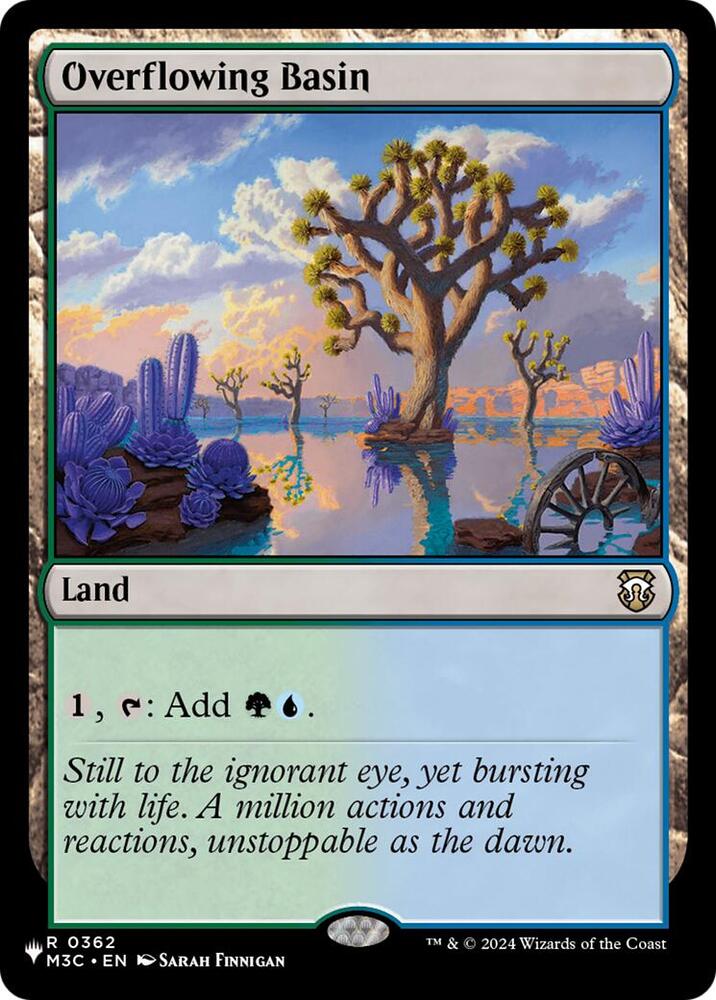 Overflowing Basin (M3C) [The List]