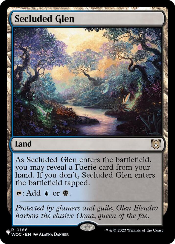 Secluded Glen (WOC) [The List]