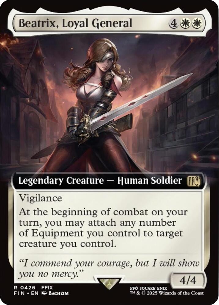 Beatrix, Loyal General (Extended Art) [FINAL FANTASY]