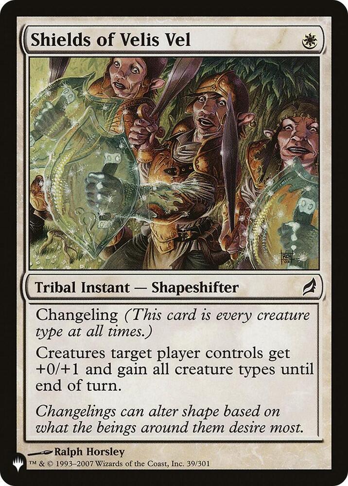 Shields of Velis Vel (LRW) [The List]