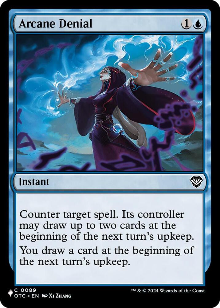Arcane Denial (OTC) [The List]