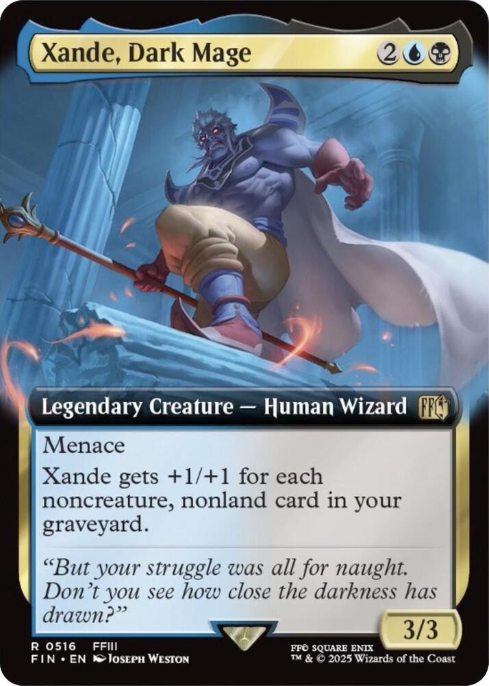 Xande, Dark Mage (Extended Art) [FINAL FANTASY]