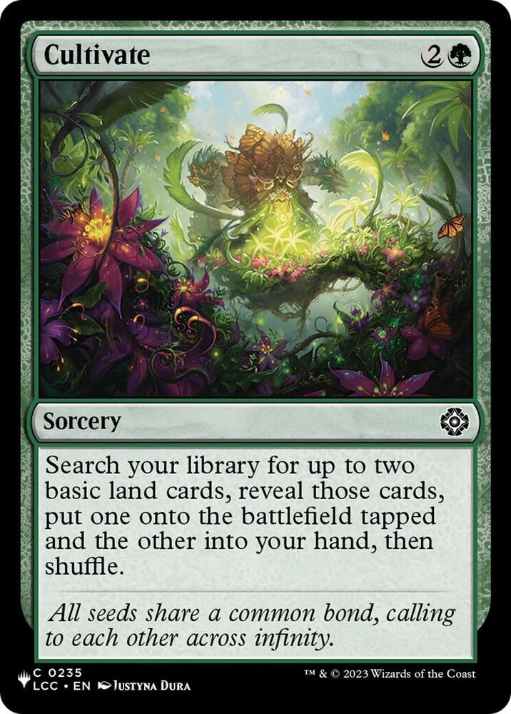 Cultivate (LCC) [The List]