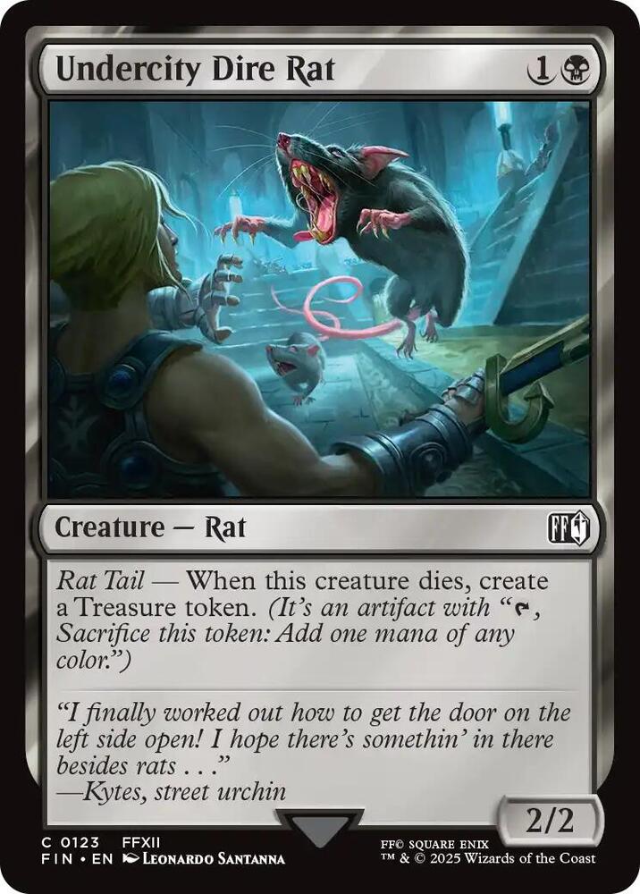 Undercity Dire Rat [FINAL FANTASY]