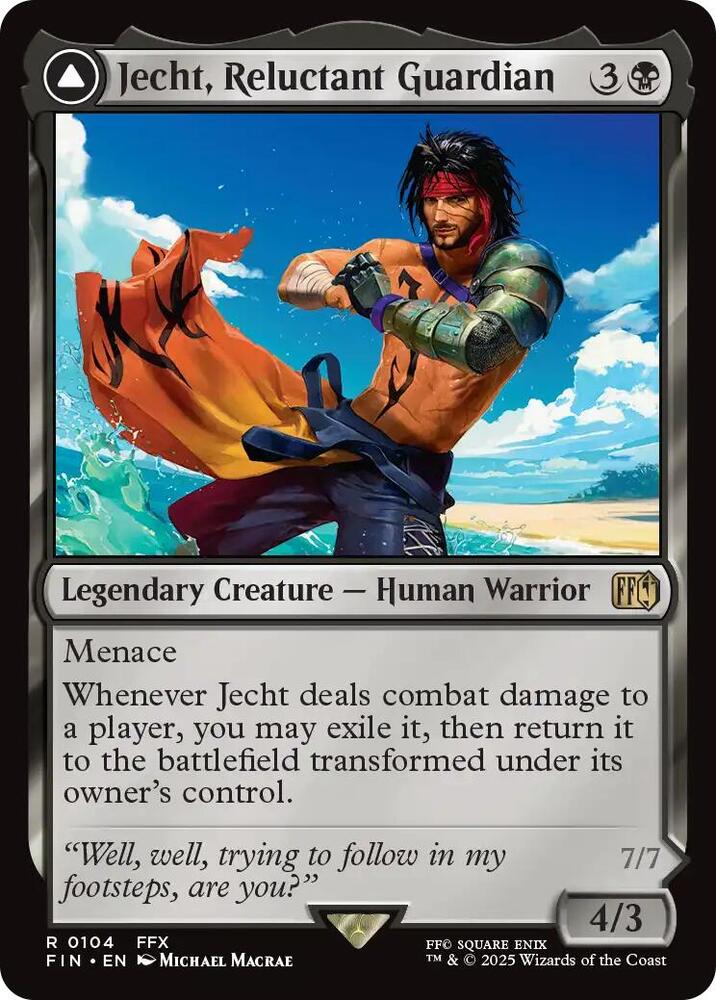 Jecht, Reluctant Guardian // Braska's Final Aeon [FINAL FANTASY]