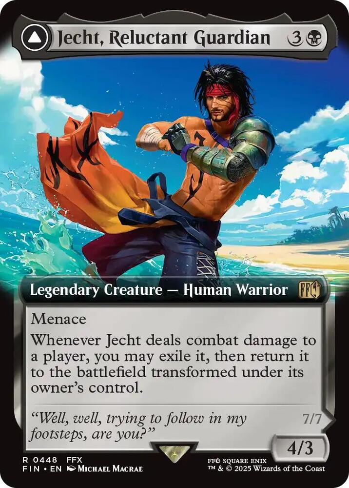 Jecht, Reluctant Guardian // Braska's Final Aeon (Extended Art) [FINAL FANTASY]