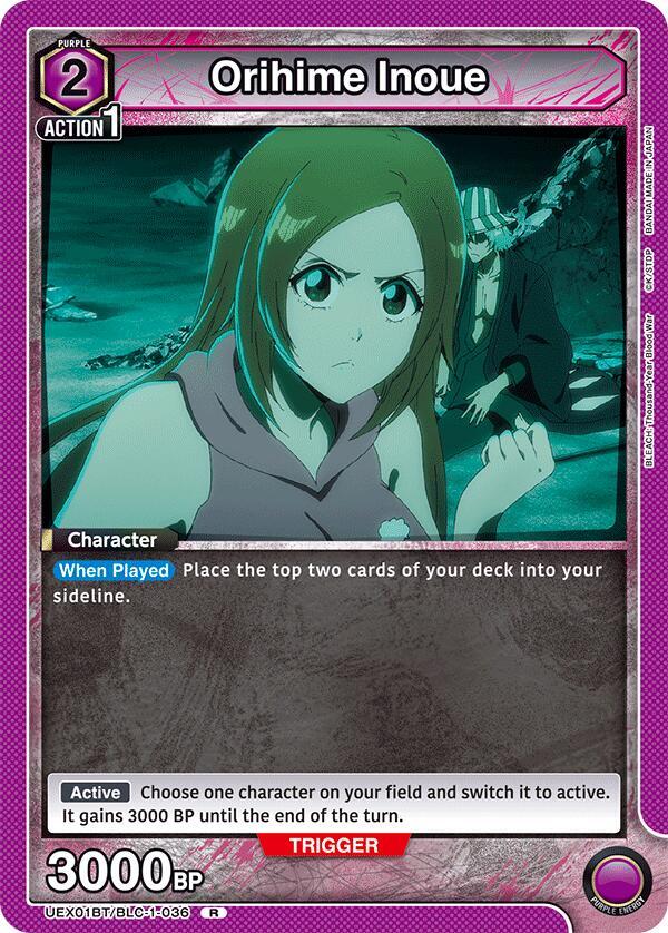 Orihime Inoue (036) (UEX01BT/BLC-1-036) [UEX01BT: BLEACH: Thousand-Year Blood War Vol.2]
