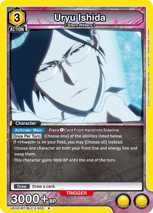 Uryu Ishida (UEX01BT/BLC-2-002) [UEX01BT: BLEACH: Thousand-Year Blood War Vol.2]