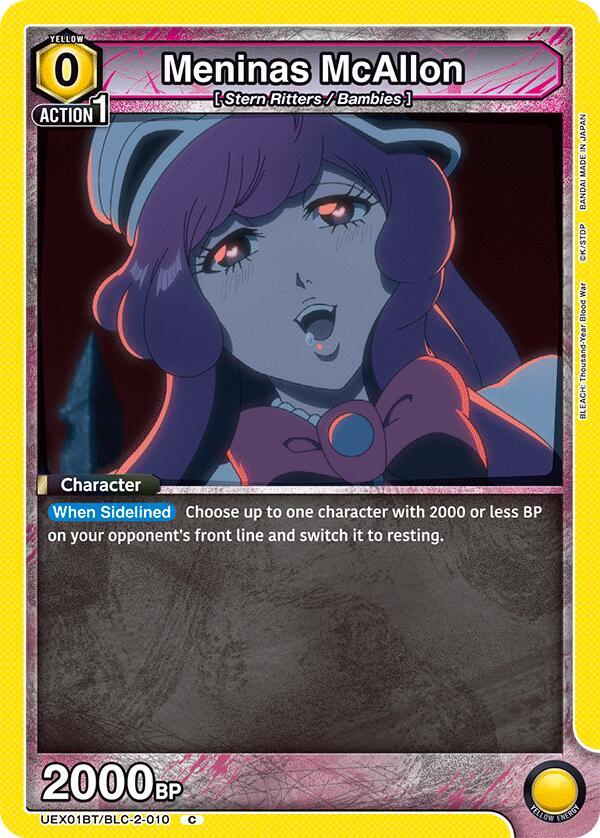 Meninas McAllon (UEX01BT/BLC-2-010) [UEX01BT: BLEACH: Thousand-Year Blood War Vol.2]