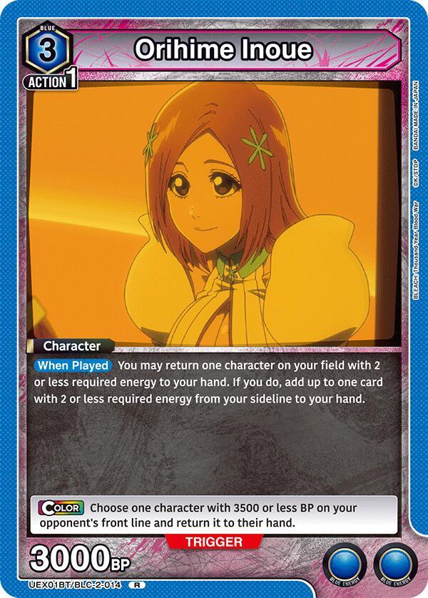 Orihime Inoue (014) (UEX01BT/BLC-2-014) [UEX01BT: BLEACH: Thousand-Year Blood War Vol.2]