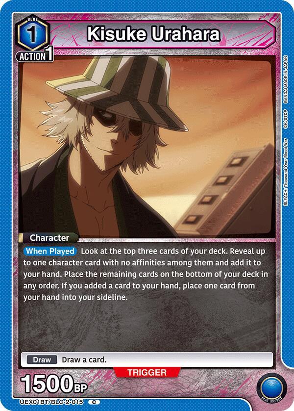 Kisuke Urahara (015) (UEX01BT/BLC-2-015) [UEX01BT: BLEACH: Thousand-Year Blood War Vol.2]