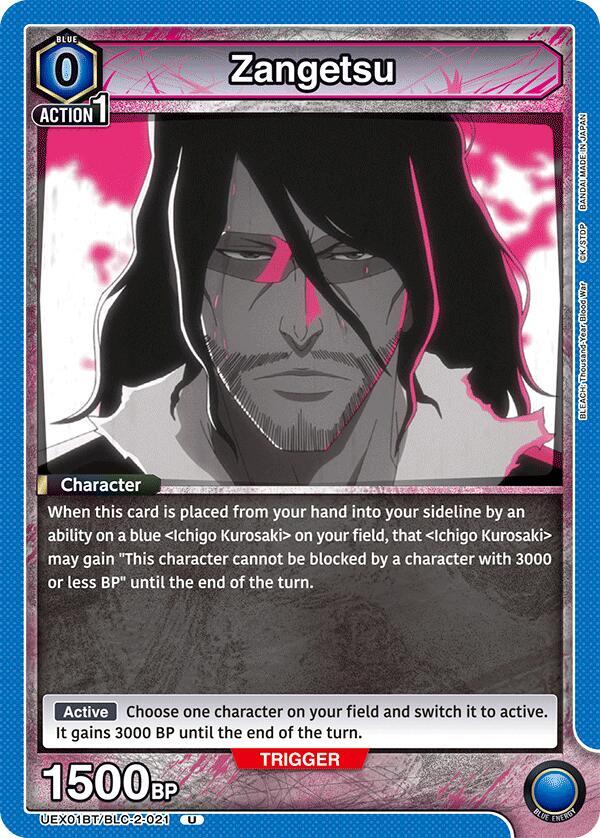 Zangetsu (UEX01BT/BLC-2-021) [UEX01BT: BLEACH: Thousand-Year Blood War Vol.2]
