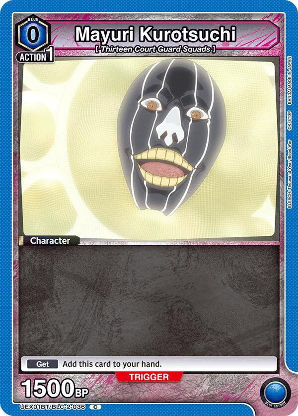 Mayuri Kurotsuchi (036) (UEX01BT/BLC-2-036) [UEX01BT: BLEACH: Thousand-Year Blood War Vol.2]