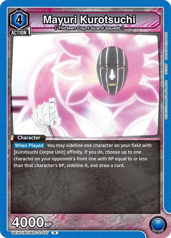 Mayuri Kurotsuchi (037) (UEX01BT/BLC-2-037) [UEX01BT: BLEACH: Thousand-Year Blood War Vol.2]
