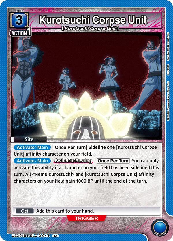 Kurotsuchi Corpse Unit (UEX01BT/BLC-2-044) [UEX01BT: BLEACH: Thousand-Year Blood War Vol.2]