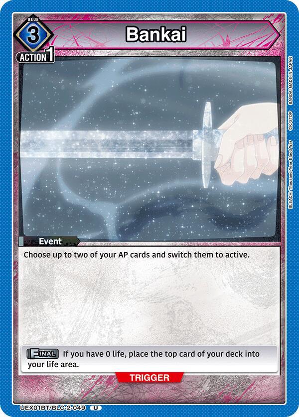 Bankai (UEX01BT/BLC-2-049) [UEX01BT: BLEACH: Thousand-Year Blood War Vol.2]