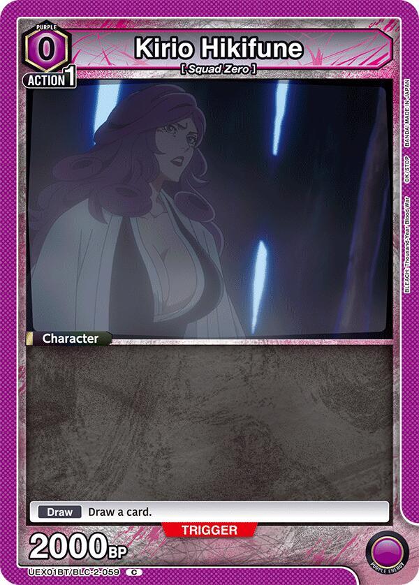 Kirio Hikifune (UEX01BT/BLC-2-059) [UEX01BT: BLEACH: Thousand-Year Blood War Vol.2]
