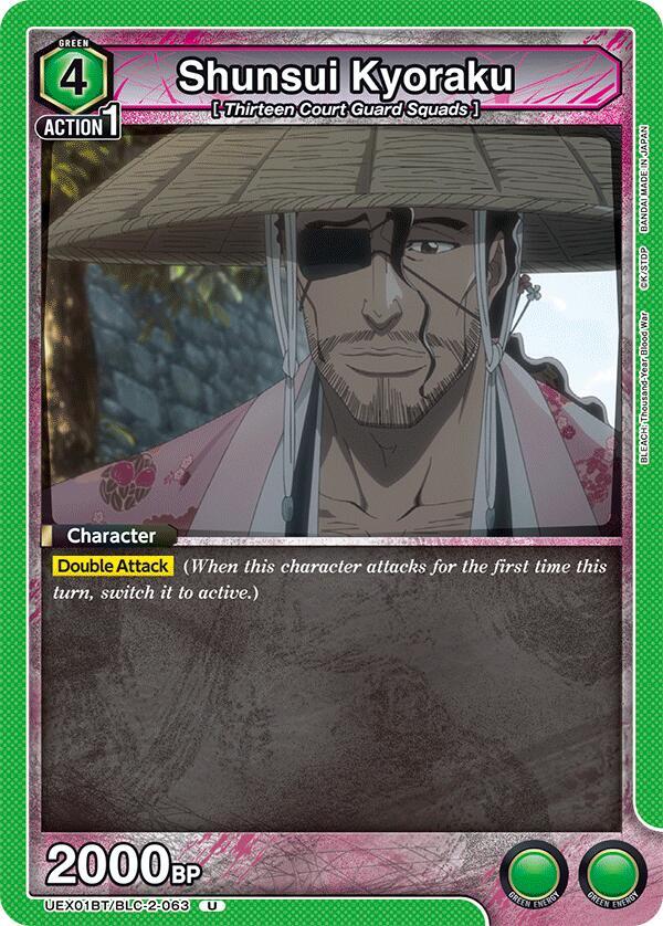 Shunsui Kyoraku (UEX01BT/BLC-2-063) [UEX01BT: BLEACH: Thousand-Year Blood War Vol.2]
