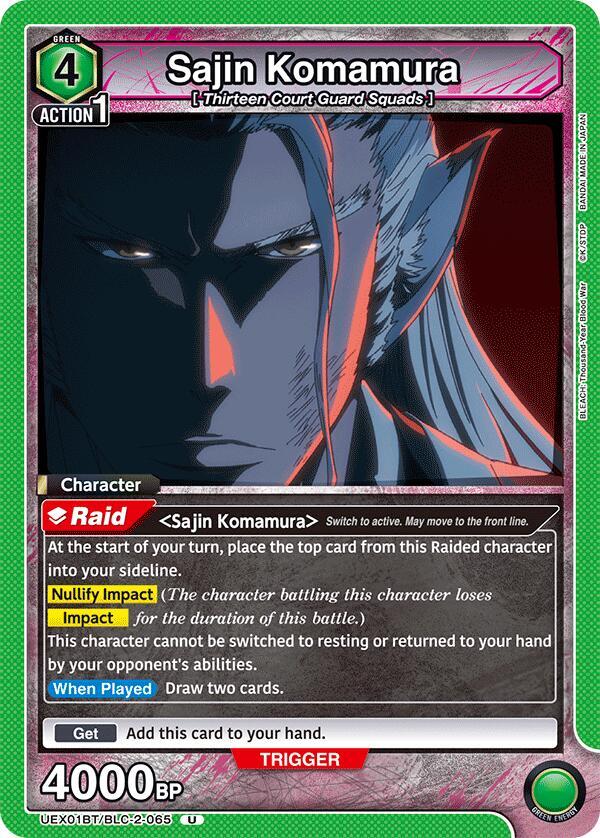 Sajin Komamura (UEX01BT/BLC-2-065) [UEX01BT: BLEACH: Thousand-Year Blood War Vol.2]
