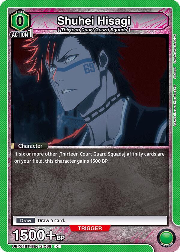Shuhei Hisagi (UEX01BT/BLC-2-068) [UEX01BT: BLEACH: Thousand-Year Blood War Vol.2]