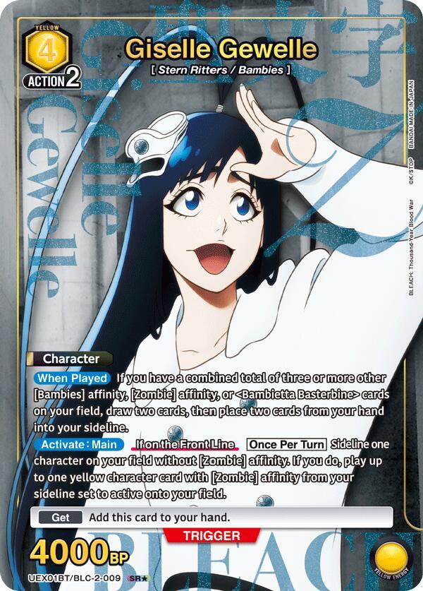 Giselle Gewelle (009) (SR*) (UEX01BT/BLC-2-009) [UEX01BT: BLEACH: Thousand-Year Blood War Vol.2]