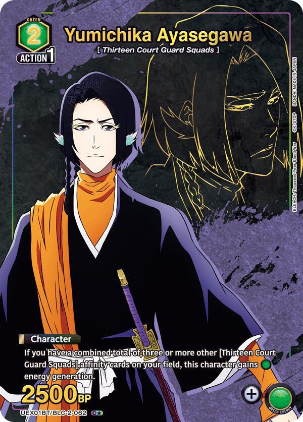 Yumichika Ayasegawa (C*) (UEX01BT/BLC-2-062) [UEX01BT: BLEACH: Thousand-Year Blood War Vol.2]