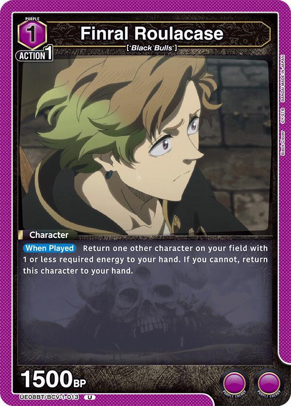 Finral Roulacase (013) (UE08BT/BCV-1-013) [UE08BT: Black Clover]
