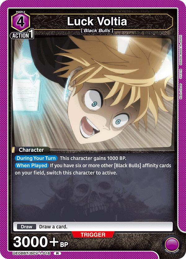 Luck Voltia (016) (UE08BT/BCV-1-016) [UE08BT: Black Clover]