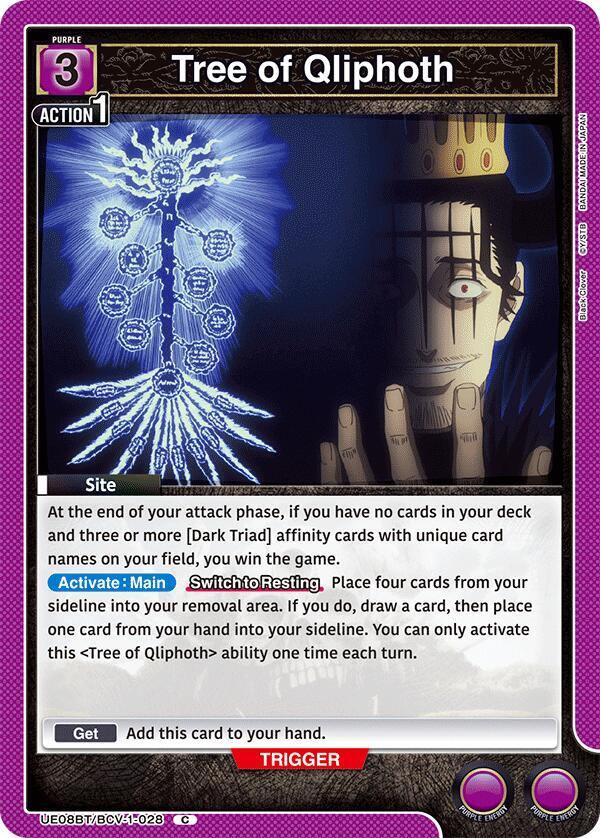 Tree of Qliphoth (UE08BT/BCV-1-028) [UE08BT: Black Clover]