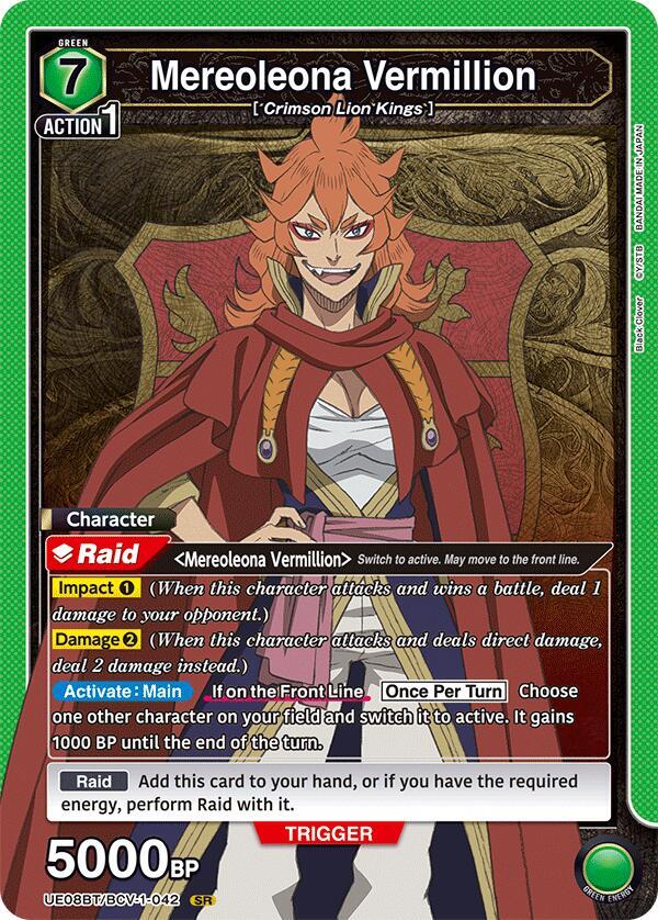 Mereoleona Vermillion (042) (UE08BT/BCV-1-042) [UE08BT: Black Clover]