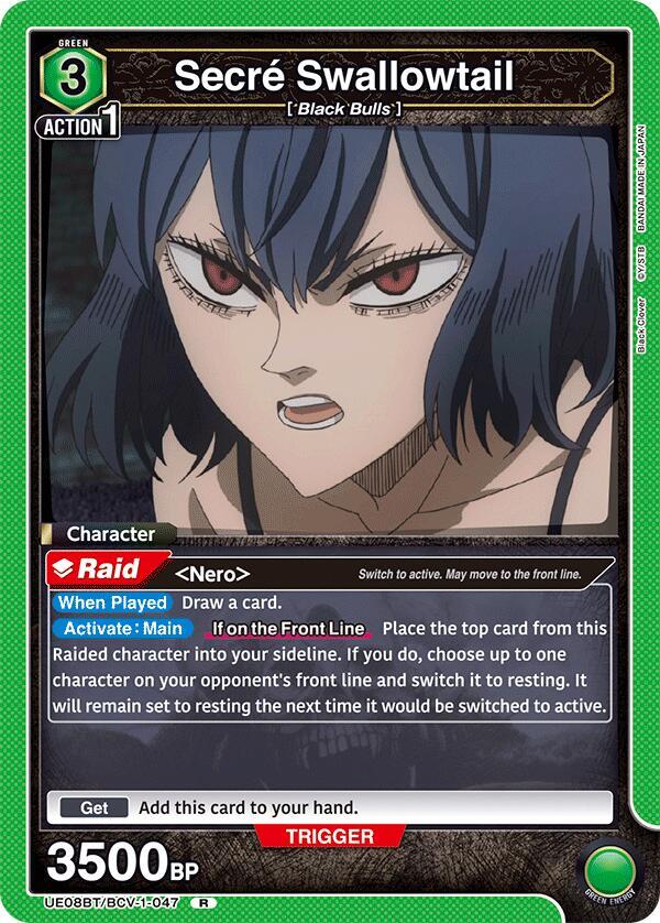 Secre Swallowtail (UE08BT/BCV-1-047) [UE08BT: Black Clover]