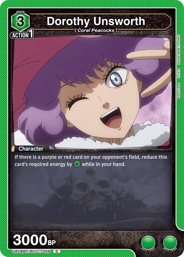 Dorothy Unsworth (UE08BT/BCV-1-059) [UE08BT: Black Clover]
