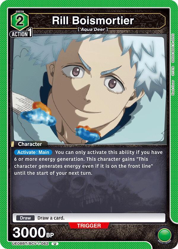 Rill Boismortier (UE08BT/BCV-1-062) [UE08BT: Black Clover]